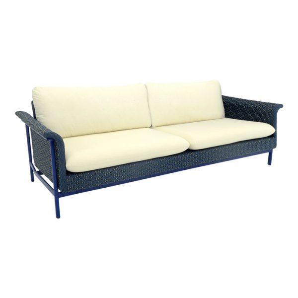 sofa com trama especial em fibra sintetica