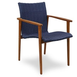 cadeira em madeira cumaru e fibra sintetica alto padrao